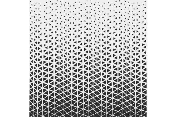 Abstract Modern Triangle Patterns