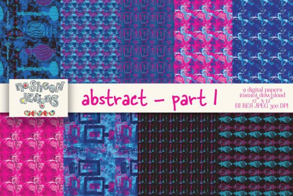 Abstract Patterns Scrapbook Paper Pack: A Creative Resource for Every Project
