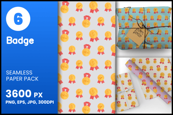 Badge Seamless Patterns: A Creative Resource for Designers and Enthusiasts