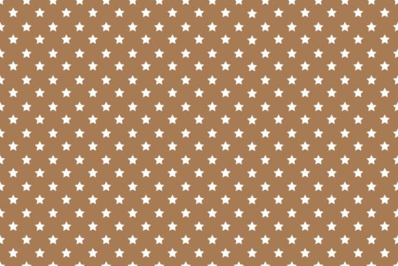 Brown Seamless Stars Patterns