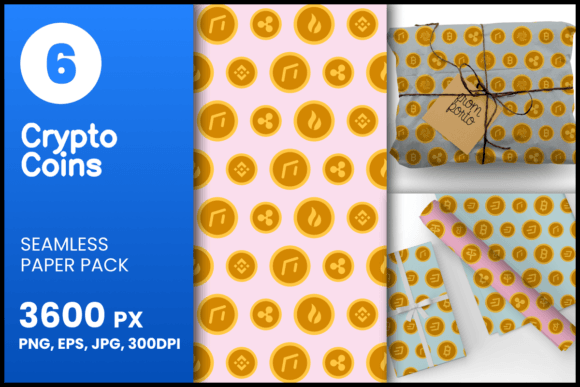 Crypto Coins Seamless Patterns: A Fusion of Digital Trends and Creative Design