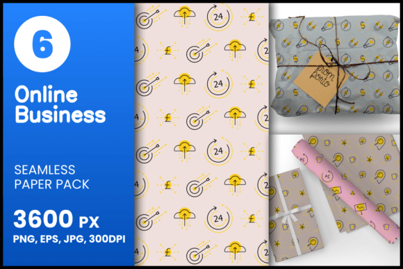 Online Business Seamless Patterns: A Versatile Tool for Creative and Practical Use