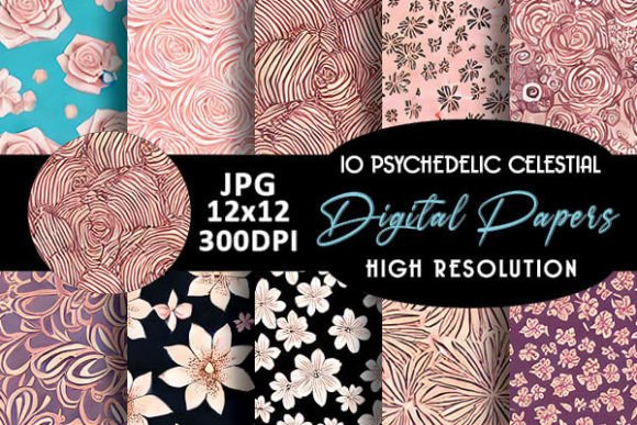 Rose Gold Flowers Digital Paper Patterns: A Strategic Tool for Creative and Professional Success