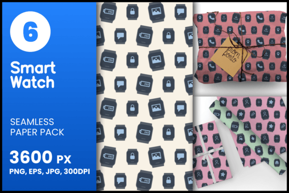 Smart Watch Seamless Patterns for Creative and Practical Use